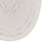 Mijölnir Juego de alfombrillas de baño de algodón 100% crema (2 piezas)